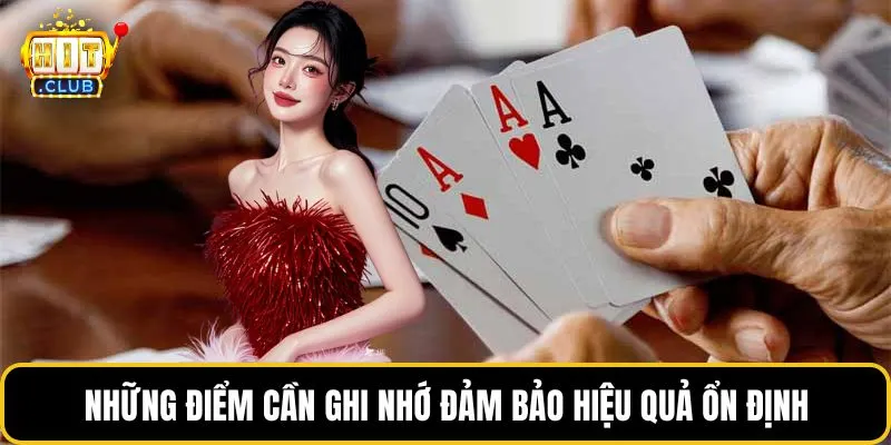 Những điểm cần ghi nhớ đảm bảo hiệu quả ổn định