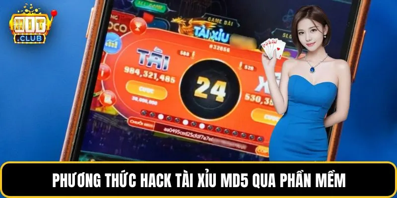 Phương thức hack tài xỉu MD5 qua phần mềm
